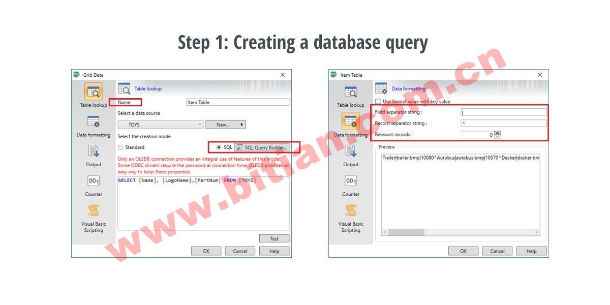 �@ʾ��΄����������ԃ�� CODESOFT ��Ļ�؈D